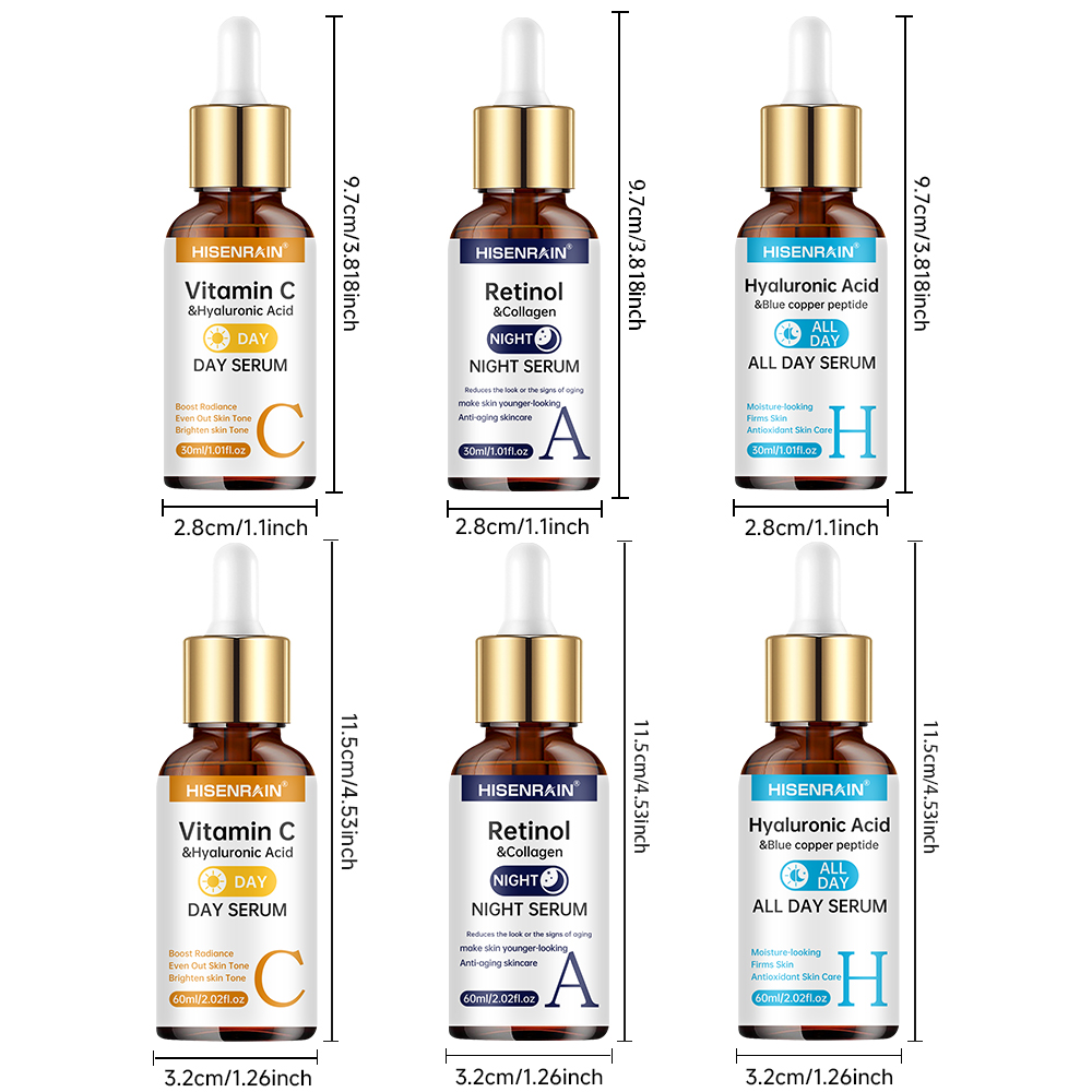 HISENRAIN Vitamin C + Retinol  - Exosome Serum Ampoule ulasan dan harga