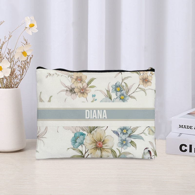 Custom Name Cosmetic Bag Trend - Luxury Skincare Brand ulasan dan harga