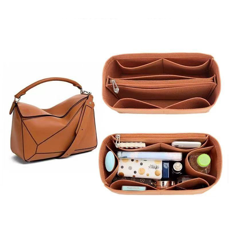 Women Felt Insert Bag Purse Or - Luxury Skincare Brand ulasan dan harga
