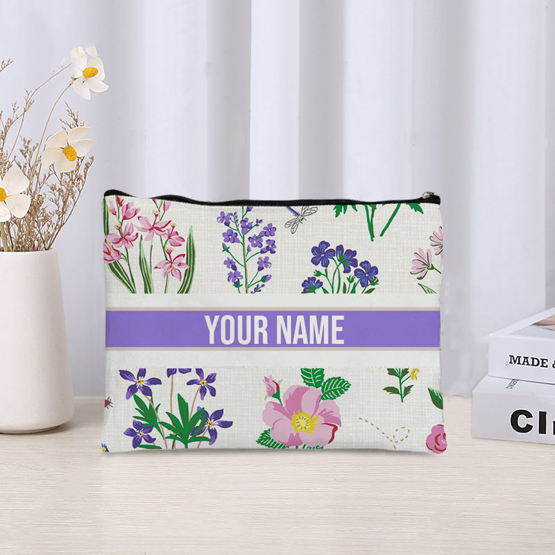 Custom Makeup Bag Trendy Canva - Luxury Skincare Brand ulasan dan harga