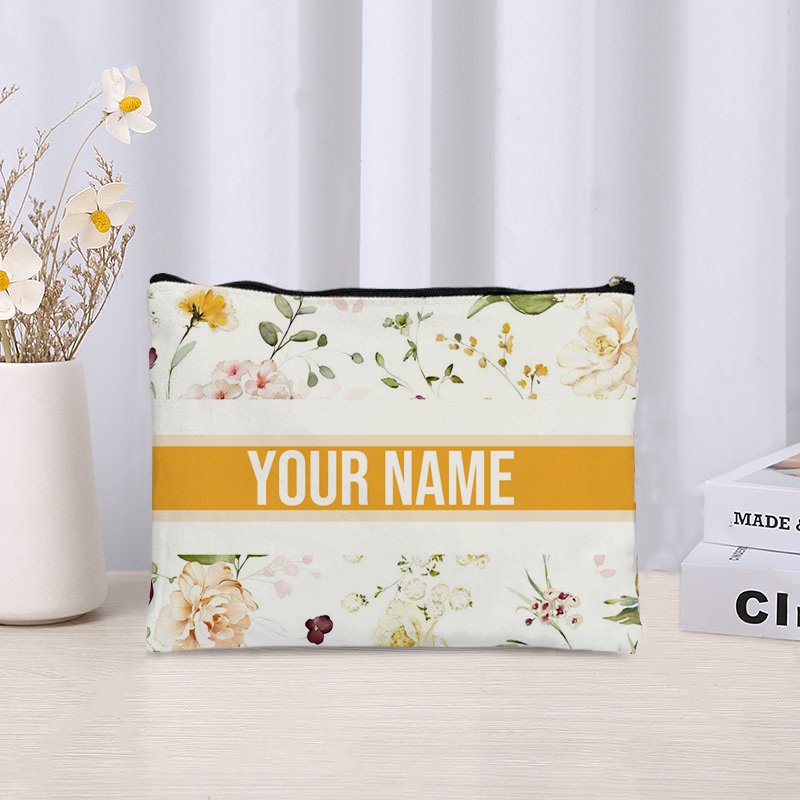 Custom Makeup Bag Trendy Canva - Luxury Skincare Brand ulasan dan harga
