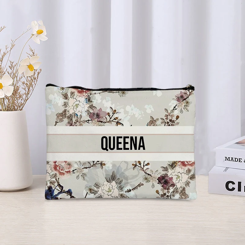 Custom Name Vintage Makeup Bag - Luxury Skincare Brand ulasan dan harga