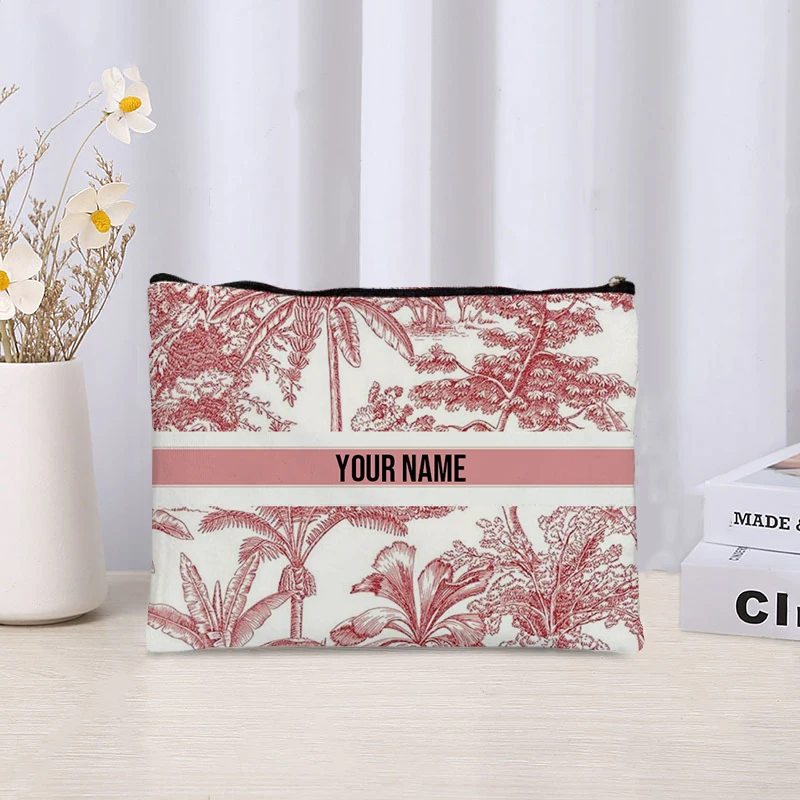 Custom Name Vintage Makeup Bag - Luxury Skincare Brand ulasan dan harga