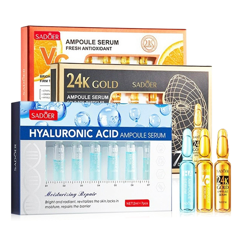 7pcs/Kit SADOER Ampoule Vitami - Exosome Serum Ampoule ulasan dan harga