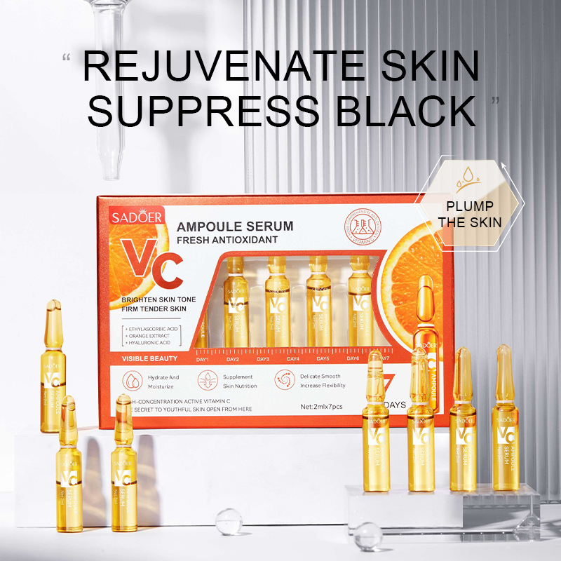 7pcs/Kit SADOER Ampoule Vitami - Exosome Serum Ampoule ulasan dan harga